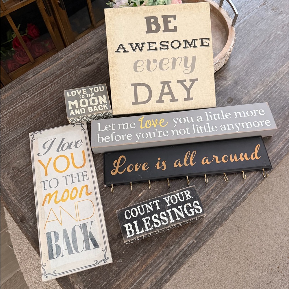Inspirational Wall Art Set